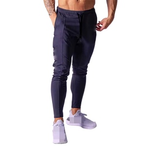 Vente chaude Pantalons de sport pour hommes de haute qualité sur mesure Vente en gros Pantalons de jogging ajustés pour hommes Pantalons de sport fins pour hommes - Product Image 2