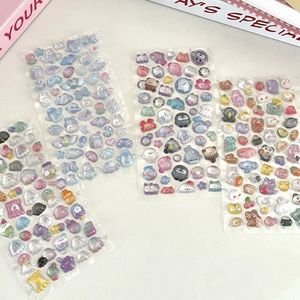 Nouveauté personnalisée : Autocollants 3D en relief style gelée, autocollants 3D imperméables pour enfants, autocollants à bulles de dessins animés - Product Image 6