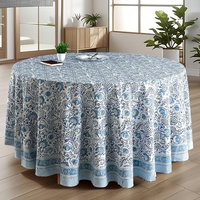 Nappe personnalisée moderne tissée 100 % coton imprimée par sublimation, la plus vendue, pour la maison, l'hôtel, les mariages, les fêtes, OEM, Noël