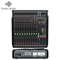 GAX-RWS12 Mixage audio professionnel 99 Effets DSP Console de son numérique Mixig Équipement DJ Mixeur audio pro 12 canaux