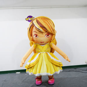 Disfraz Inflable de Princesa para Caminar, Modelo Personalizado de la Marca <span class=keywords><strong>Waha</strong></span> - Product Image 4