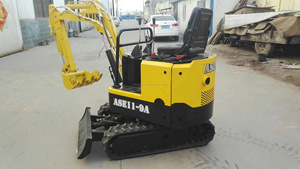 1 ton excavadora sobre orugas pequeño mini digger escavator máquina 0,5 ton 1,0 ton alta cavando poder para venta - Product Image 2