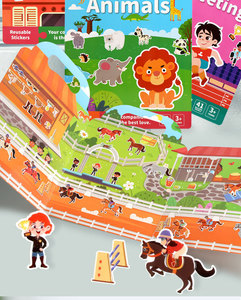 <span class=keywords><strong>Libri</strong></span> adesivi di scena oceanica per <span class=keywords><strong>bambini</strong></span> personalizzati a buon mercato per <span class=keywords><strong>bambini</strong></span> rimovibili con libro silenzioso per animali 3-<span class=keywords><strong>6</strong></span> <span class=keywords><strong>anni</strong></span> riciclati - Product Image 4