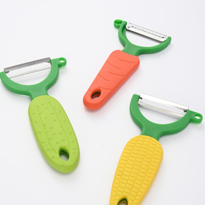 3-Size Vegetable <b>Peeler</b> Set with Stainless Blades, Cute Carrot Corn Cucumber Handle <b>Peeler</b> for Home & Kitchen Fruit & <b>Veg</b> Prep - Product Image 6