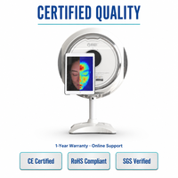 Analyseur de peau facial portable professionnel alimenté par l'IA avec contrôle iPad pour salons de beauté et cliniques – Scanner d'imagerie cutanée 12 modes