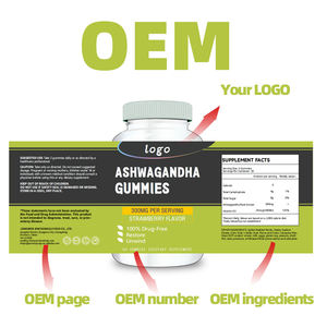 ホット販売健康な神経系をサポートアダプトジェニックハーブashwagandha ksm-66エキスカプセル - Product Image 2