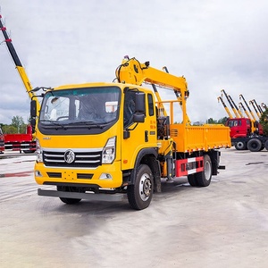 رافعة شاحنة صغيرة ممتازة 5 طن 4*2 رافعة محمولة على شاحنة 4 طن/رافعة بمحرك يورو 5 - Product Image 3