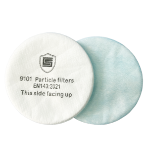 Filtre à particules professionnel haute efficacité pour masque à gaz, pièce de rechange de sécurité pour protection contre la poussière - Product Image 3