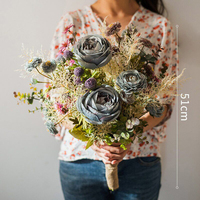 Fleur artificielle, décoration de narcisse, décoration de salon, décoration de table à manger, bouquet simple