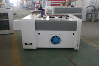 Tube laser de qualité supérieure 4040 40w 50w, commande Ruida M2, refroidissement par eau, accessoires rotatifs, machine de gravure et de découpe laser CO2
