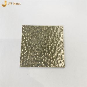 ANN967 Panneau en tôle d'acier inoxydable 304 de la série 300, norme ASTM, surface martelée gaufrée, finition 2B, pour projet - Product Image 2