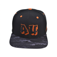 Casquette Snapback 6 Panneaux Personnalisable Broderie Machine - Unisexe 100% Coton Respirant/Imperméable Hip Hop Sport Image