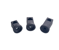 BT3292 RG01 Accessoire de verrouillage antivol durable en alliage de zinc noir pour tiges de direction rondes