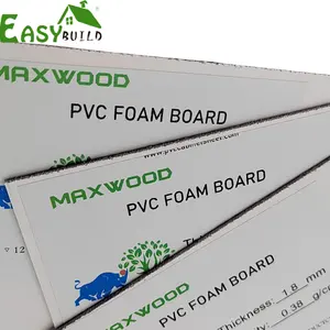 Low Density PVC foam sheet 2.5mm 3mm 3.5mm 4.5mm