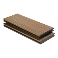 Plancher de Terrasse en Bois Composite WPC pour Jardin, Patio et Piscine Extérieurs