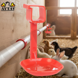 Nuevo Sistema de Bebederos Cuadrados AYTAV, Bebederos de Plástico con Sistema de Goteo para Animales, para Pollos, Conejos, Uso en Granjas, 1 Año de Garantía - Product Image 3