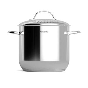 หม้อตุ๋นสเตนเลสสตีลแบบมีฝาปิด ขนาด 8 ควอร์ต สำหรับพาสต้าและผัก - Product Image 1