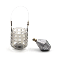 Selco plomb Transparent méthode mangeoire activités de plein air poisson mangeoire moule pêche piège Cages