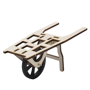 Kit educativo <span class=keywords><strong>de</strong></span> tallo para niños, <span class=keywords><strong>carretilla</strong></span> vintage <span class=keywords><strong>de</strong></span> <span class=keywords><strong>madera</strong></span>, proyecto <span class=keywords><strong>de</strong></span> ciencia DIY, n. ° 1, para niños - Product Image 2