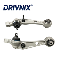 DRIVNIX Bras de suspension inférieur avant gauche et droit pour Rolls-Royce Phantom RR1 2004-2016 OE 31122180523, 31122180524, 31126796293