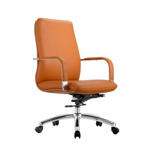 Silla de oficina moderna y cómoda de cuero 36019-2102C/B/A - Product Image 4