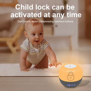 Máquina de Sonido WiFi para Bebés con Luz Nocturna, Entrenador de Sueño, Constructor de Rutinas, Despertador con Aviso de Hora de Levantamiento, Relajante de Ruido Blanco para Dormitorio Infantil - Product Image 4