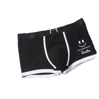 Sous-vêtements Boxers Fins et Respirants Élastiques Haut de Gamme pour Hommes, Style Tendance Internet, Logo Personnalisable, Prêts à l'Emploi pour Garçons