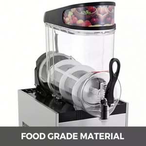 Machine de fonte de neige de contrôle de température de machine de neige de boisson congelée à réservoir unique de prix usine commerciale - Product Image 4