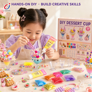 ชุดทำสไลม์ดินเหนียวใสแบบ DIY,ชุดอุปกรณ์สำหรับเด็กของเล่นสีโป๊วติดกาวสำหรับเด็ก DIY - Product Image 2