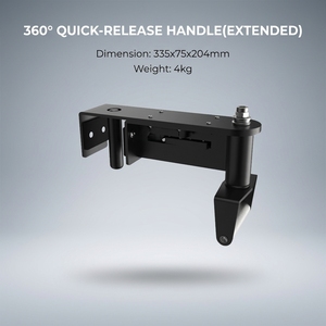 Manija de liberación rápida de 360 grados, accesorio de manija extensible de desconexión rápida para rack de gimnasio, jaula de potencia, rack de sentadillas y equipo de fitness - Product Image 1