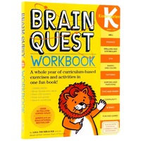 Version anglaise originale du cahier d'exercices Brain Quest, livre d'exercices en anglais pour le développement intellectuel des enfants, modèle BQ-PK1