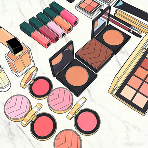 Nouveau illuminateur de beauté de luxe - Poudre de diamant étoilée scintillante dorée, vente en gros d'usine - Product Image 4