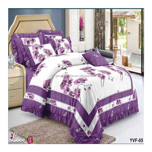 Juego de Ropa de Cama de Lujo, Funda de Edredón King Size, <span class=keywords><strong>100</strong></span>% Algodón, 6 Piezas: 1 Funda de Edredón, 1 Sábana y 4 Fundas de Almohada - Product Image 6