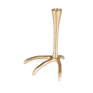 Soportes para velas de aluminio dorado 2025, decoración para el hogar más vendida - Product Image 1