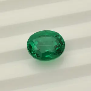 5 cts平均顶级品质天然赞比亚祖母绿11x9.30毫米椭圆形切割刻面松散宝石