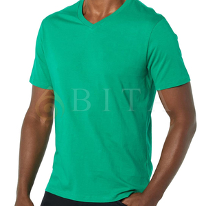 Camiseta de Manga Corta para Hombre, Ligera, de Color Sólido, Personalizada, con Cuello en V, Informal, de Secado Rápido, Transpirable, para Actividades al Aire Libre - Product Image 6