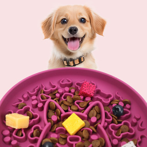Portable Silicone Pet Mat Slow <b>Feeder</b> Slow Feeding Dog Bowls Non Spill Pets Bowl <b>Feeder</b> - Product Image 4