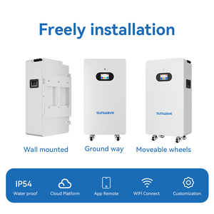 썬웨이브 10년 보증 EU 창고 10kWh 48v 200Ah 리튬 배터리 가정용 에너지 저장 리튬 이온 배터리 시스템 - Product Image 3