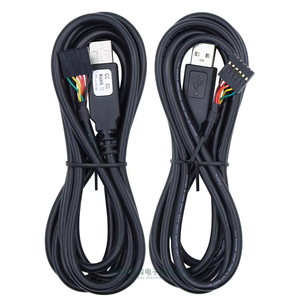 Cable USB UART TTL con Chip FTDI FT234XD, TTL-234X-5V 6 <span class=keywords><strong>Wau</strong></span>, Conector de 0.1"/2.54mm, Cable de Depuración Flash para MCU, PLC, CPU, Demo PC, etc. - Product Image 3