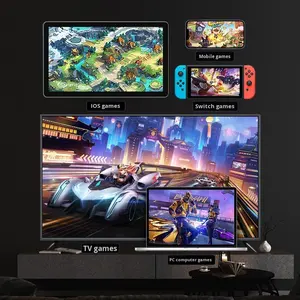 Manette de jeu sans fil <span class=keywords><strong>Tesla</strong></span> pour Model Y/3/X/S PC Android IOS NS - Effet lumineux RVB, <span class=keywords><strong>vibration</strong></span>, rechargeable - Product Image 3