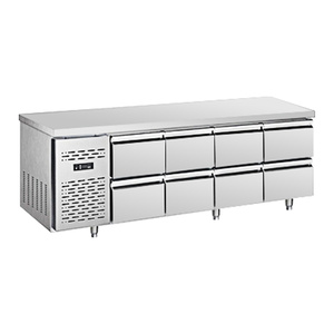 מקרר מקפיא דלפק מסחרי בקר דיגיטלי טמפרטורה מקרר רב-גודל מקרר מקפיא תחתון - Product Image 6