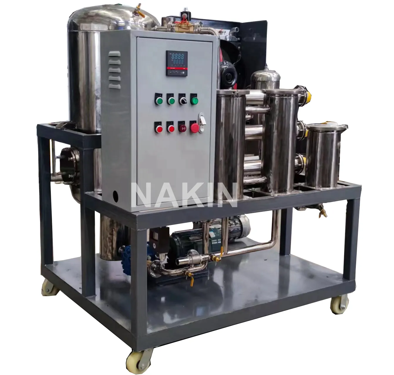 Máquina centrífuga de purificador de aceite de cacahuete planta de reciclaje de refinación de aceite vegetal usado de grado alimenticio