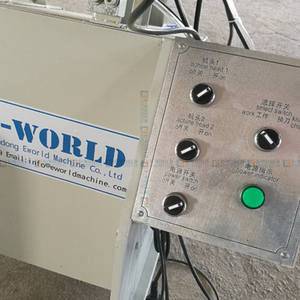 เครื่องทำโปรไฟล์พีวีซี E-WORLD สำหรับร่องน้ำ 380V มอเตอร์ความแม่นยำสูง อุปกรณ์ทำหน้าต่างและประตู - Product Image 4