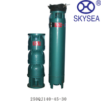 Pompa Submersible Tekanan Tinggi Seri QJ dari Baja Tahan Karat dengan Impeller Tahan Aus untuk Ekstraksi Air Tanah Dalam OEM