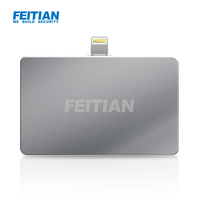Clé USB mobile Feitian pour iOS, lecteur/graveur de carte intelligente IR301-C56 certifié MFi avec interface et matériaux en métal, ABS et PC