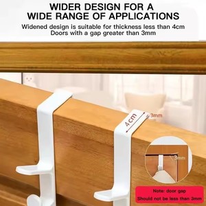 Multifunctional Five-Segment Self-Adhesive Portable Coat <b>Towel</b> <b>Hook</b> Flexible Free Punching Seamless Design for Living Room - Product Image 6