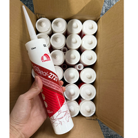 Adhésif silicone neutre résistant aux intempéries et anti-moisissure pour cuisine et salle de bain, idéal pour l'emballage