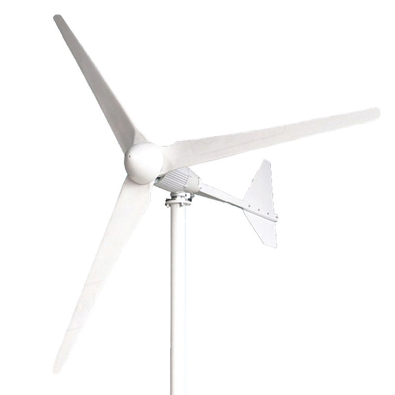 High Efficiency 220V 10KW Horizontal Axis Wind Generator for Hybrid ...