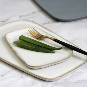 Plateau de service rond moderne Grès en céramique écologique pour chargeur Assiette pour dîner pour fête Maison Restaurant Utilisation - Product Image 6