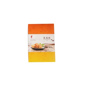 Hot Selling filling pastry biscuits Yolk pineapple cake with Shelf Life 180 days